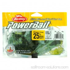 Berkley Powerbait Chigger Craw Soft Bait 3 Length, Watermelon, Per 10 553146097
